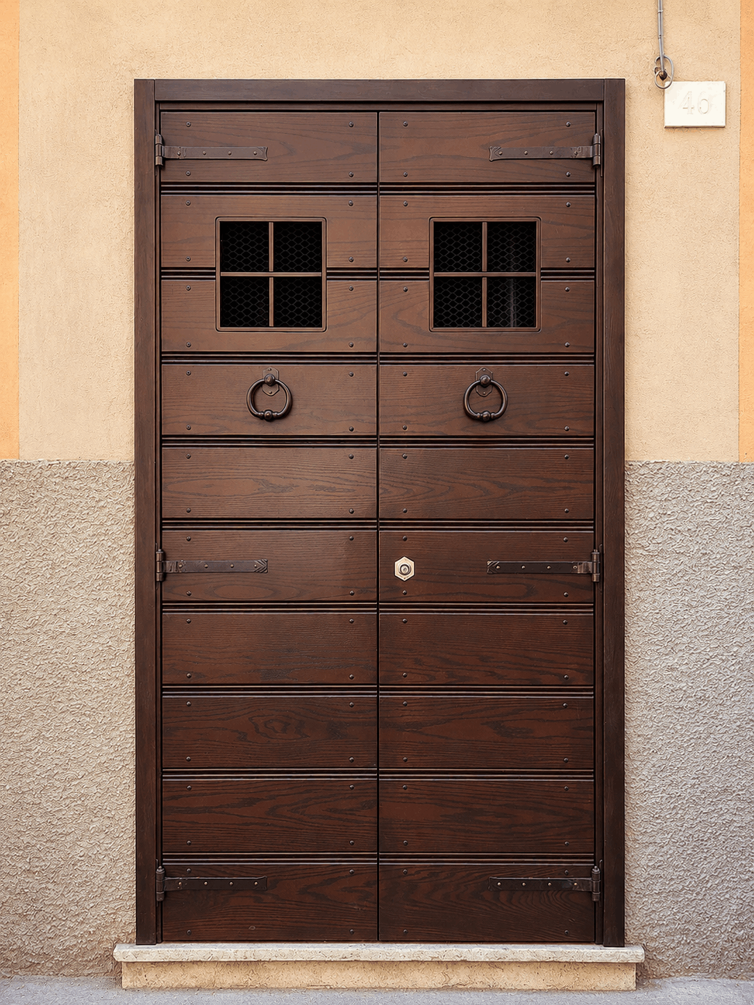 Portone in legno